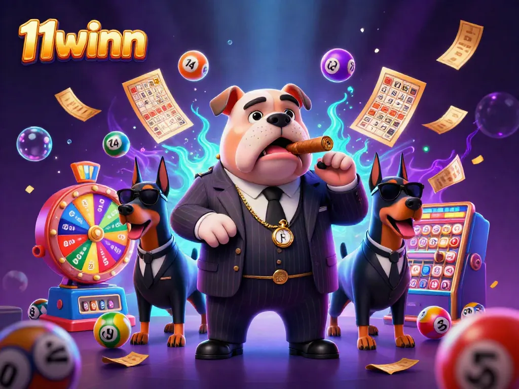 Experience the thrilling casino atmosphere at 11winn with dynamic game elements and characters.
